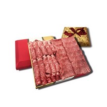 1++등급 한우 이바지 선물세트 등심2.1kg + 특수부위1.7kg, 3.8set