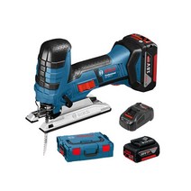 보쉬)충전직소 GST18V-LI S 5.0Ah 직쏘기 배터리2개