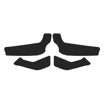 렉스디 도어커버-쉐보레 아베오(신형)-블랙 1개