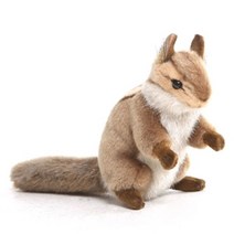 한사토이 다람쥐 봉제인형, 혼합색상, 15cm