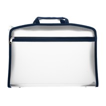 에코청운 BS 지퍼화일 A4 5cm, 청색, 1개