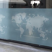 고급안개칼라시트 블루 월드오브맵