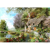 챔버아트 숲속의 작은 오두막 직소퍼즐, 500피스, CA5115, 500피스