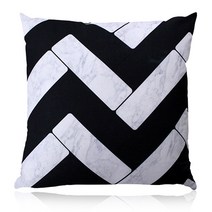 [September room] 마블 재그 쿠션_커버+마이크로화이바솜