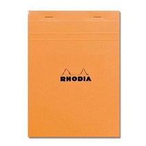 로디아 메모패드 no.18-격자, 오렌지