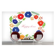 하우디 플라워벽지 F-902