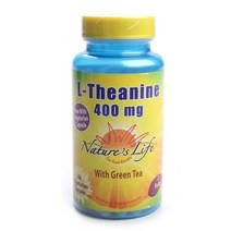 네이쳐스라이프 L-테아닌 400mg 베지테리안 캡슐, 60개입, 1개, 60정