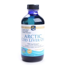 노르딕내츄럴스 아크틱 코드 리버 오일 글루텐 프리, 237ml, Unflavored, 1개