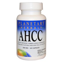 플래너터리허벌스 AHCC 500mg 캡슐, 60개입, 1개