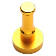 예홈 벽후크 옷걸이 행거, 골드, 1개, 1개