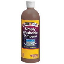 칼라레이션스 워터페인트 475ml, 1개, 갈색