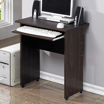 에비타코코 DIY 리안나 입식 PC 책상, 월넛