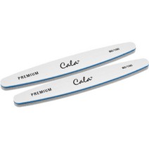 CALA 스폰지네일파일 80/100그릿, 혼합 색상, 2개