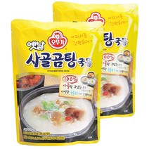 오뚜기 옛날 사골곰탕 국물, 500g, 2개