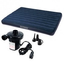 인텍스 에어 매트리스, + 차량용 전동펌프