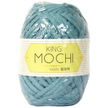 실바람 왕모찌 패브릭얀 뜨개실, 25 인디고, 1개