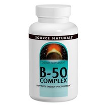 소스내츄럴스 B-50 컴플렉스 50mg 타블렛, 50개입, 1개, 50정