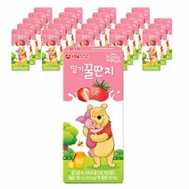 서울우유 딸기꿀딴지, 180ml, 24개