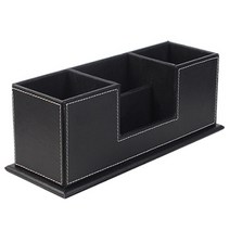 히키스 모던 디자인 펜슬 정리함, 블랙, 1개