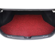 순수 코일 트렁크매트 두께20mm 레드블랙 ST-02-1, SM3뉴제너레이션1 2005년8월~2007년, 르노삼성