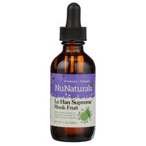 누내츄럴스 로 한 슈프림 몽크 프루트 무설탕, 59ml, 1개