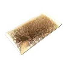 투영디자인 용돈봉투 6p + 스티커 6p, 골드(노리개), 1세트