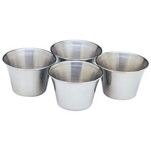 노르프로 소스 버터 컵 종지, Stainless Steel, 4개입