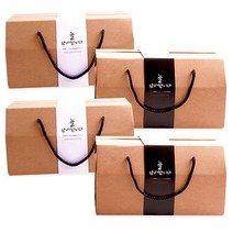 봄91 끈손잡이 다용도 손잡이박스 4호 4p + 늘 감사합니다 띠지 4p, 혼합 색상, 1세트