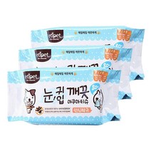 에티펫 반려동물용 눈귀입 깨끗 아쿠아티슈, 300g, 3개