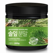 조은약초 솔잎분말, 200g, 1개