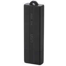 이소닉 USB형 녹음기 16G, MQ-U350, 블랙