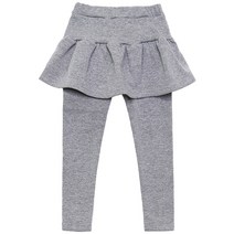 유라비 여아용 체이스 밍크 치마 레깅스