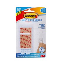 3M 코맨드 강력 방수 양면테이프, 혼합색상, 2개