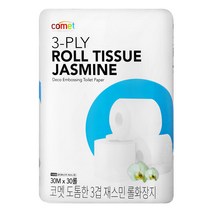 코멧 3겹 재스민 롤화장지 30m, 30개입, 1개