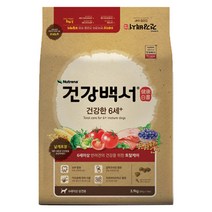 카길 뉴트리나 건강백서 생선 6세 플러스 애견사료, 연어, 3.9kg, 1개