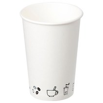 더빈썸 드로잉 종이컵 380ml, 1개, 1000개입