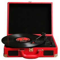 로우락 턴테이블 LP 플레이어 RLP-04, RLP-04(RED)