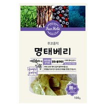 후코홀릭 강아지 수제간식 100g, 명태 + 블루베리 혼합맛, 1개