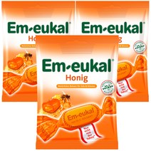 엠오이칼 허니 캔디, 75g, 3개