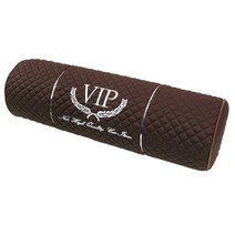 VIP 블랙다이아 메모리폼 원통형 쿠션, 브라운