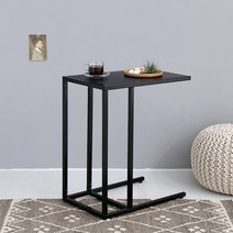 마켓비 TETOS 소파테이블 550646, 블랙