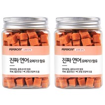 페페로니 애견용 져키 180g, 연어, 2개