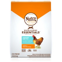 마즈 뉴트로 어덜트 닭고기와 현미 내추럴 초이스 인도어 고양이 사료, 2.27kg, 1개, 닭+현미