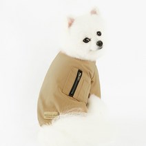 에이미러브즈펫 반려동물 엑스 항공점퍼, 베이지