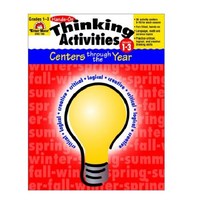 [Evan-Moor Corp]Hands-on Thinking Activities Centers Through the Year Grades 1-3 (Paperback), Evan-Moor Corp