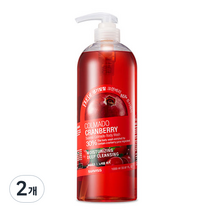 수아비스 꼴마도 크랜베리 바디워시, 1000ml, 2개