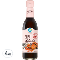 대상 청정원 대게 굴소스, 480g, 4개