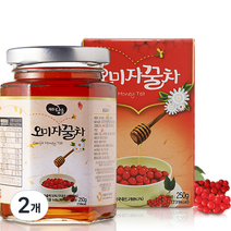 제주담움 오미자꿀차, 250g, 2개