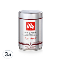 일리커피 다크 원두 250g (7723) illy DARK 250GR BEANS, 홀빈(분쇄안함), 3개