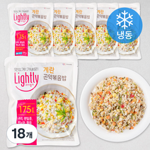 라이틀리 계란 곤약 볶음밥 (냉동), 200g, 18개